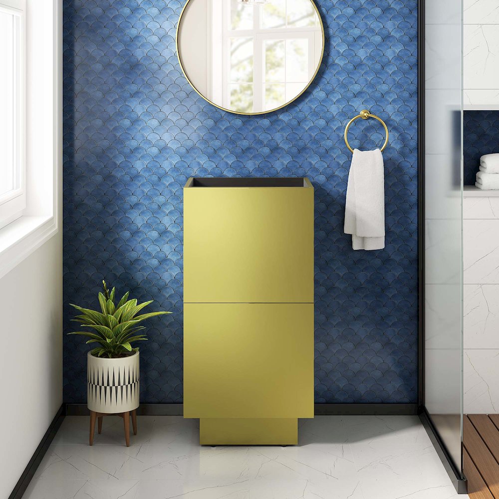 Quantum 18" Bathroom Vanity Cabinet (Sink Basin Not Included). Picture 9