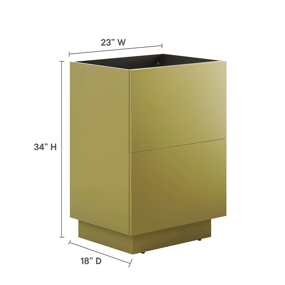 Quantum 32" Bathroom Vanity Cabinet (Sink Basin Not Included). Picture 3