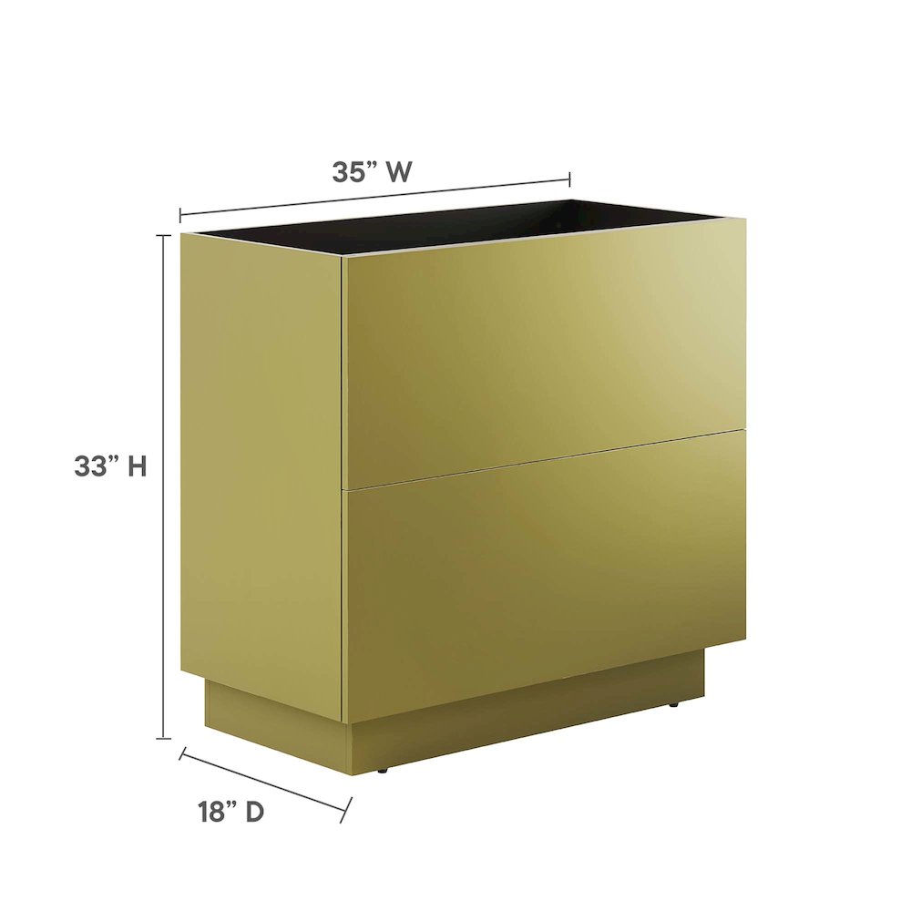 Quantum 36" Bathroom Vanity Cabinet (Sink Basin Not Included). Picture 3
