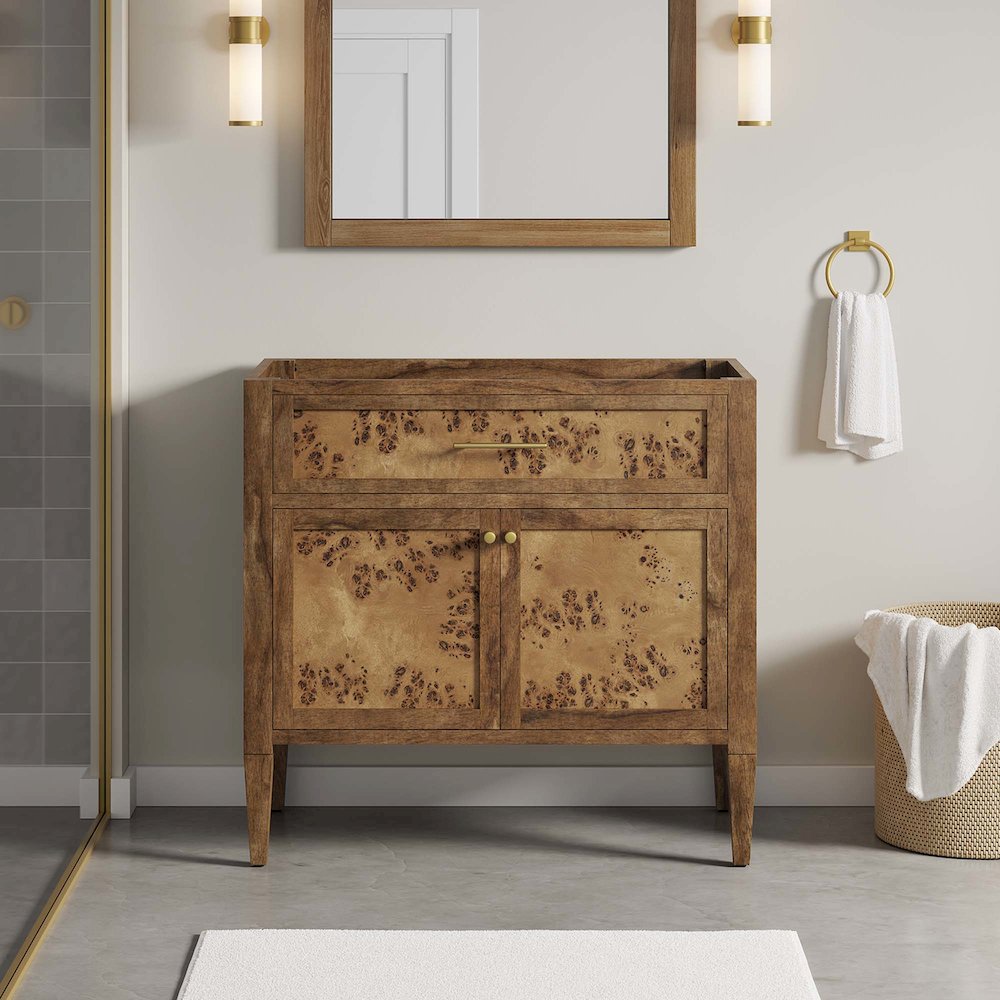 Elysian 36" Wood Bathroom Vanity Cabinet (Sink Basin Not Included). Picture 10