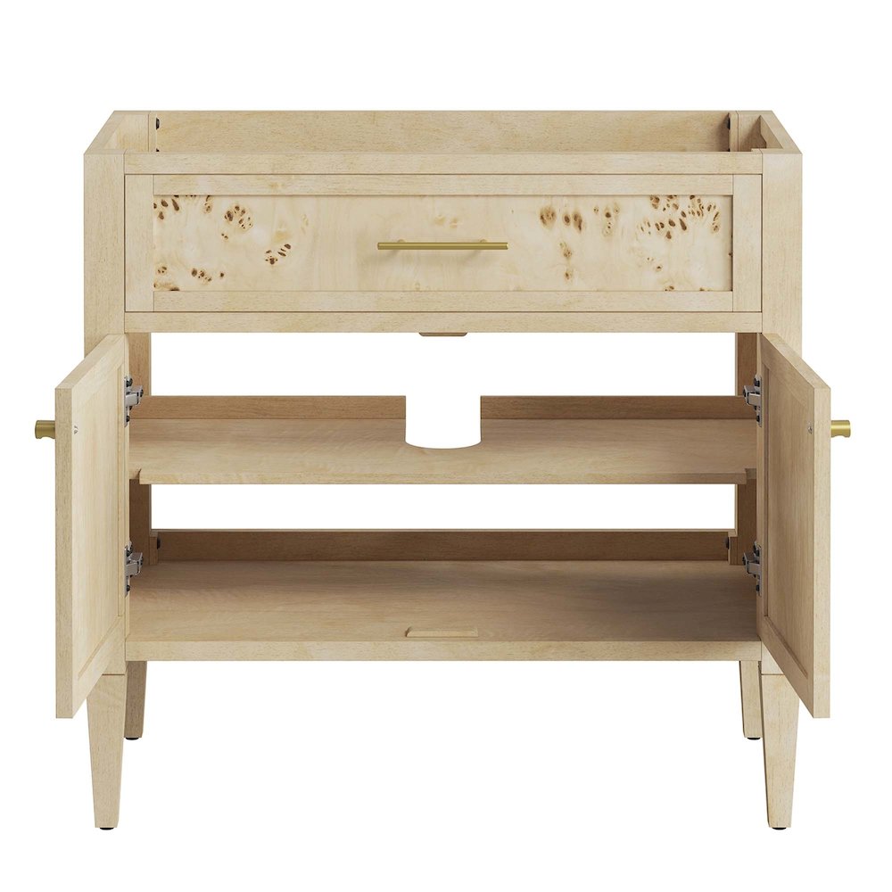Elysian 36" Wood Bathroom Vanity Cabinet (Sink Basin Not Included). Picture 8