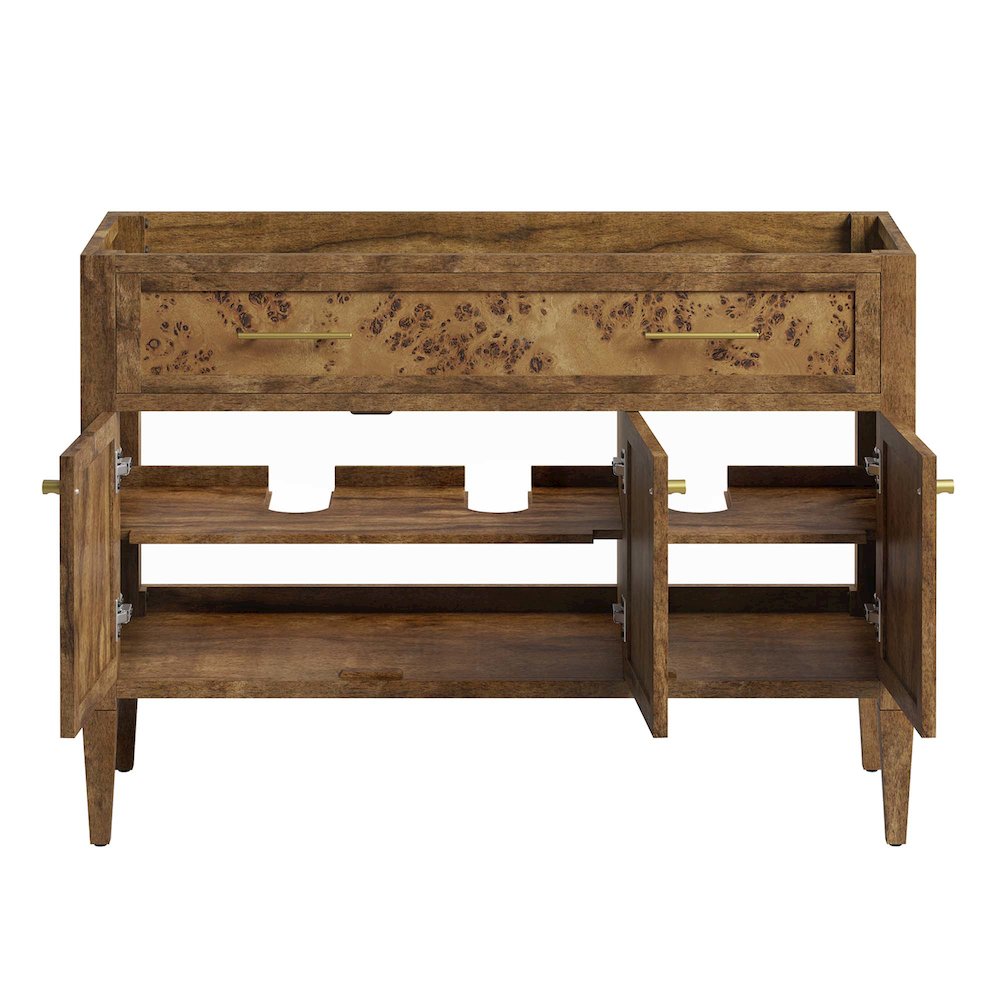 Elysian 48" Wood Bathroom Vanity Cabinet (Sink Basin Not Included). Picture 8
