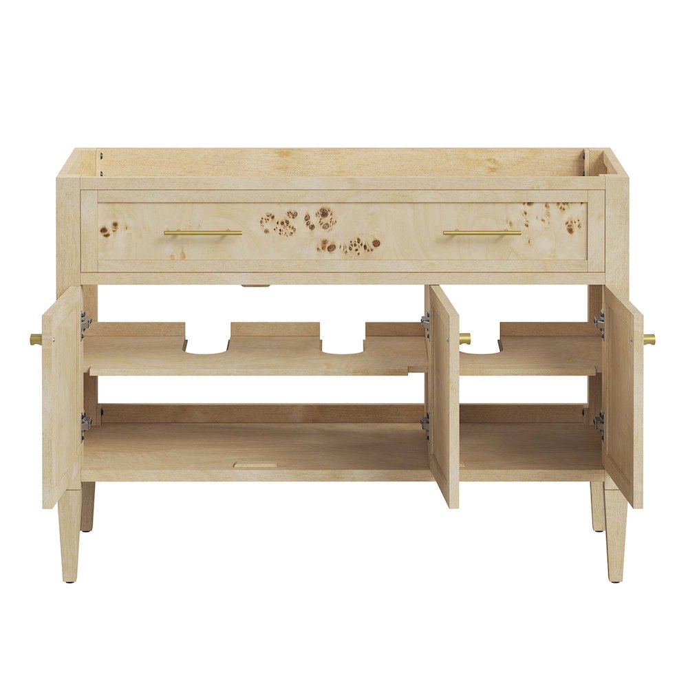 Elysian 48" Wood Bathroom Vanity Cabinet (Sink Basin Not Included). Picture 8