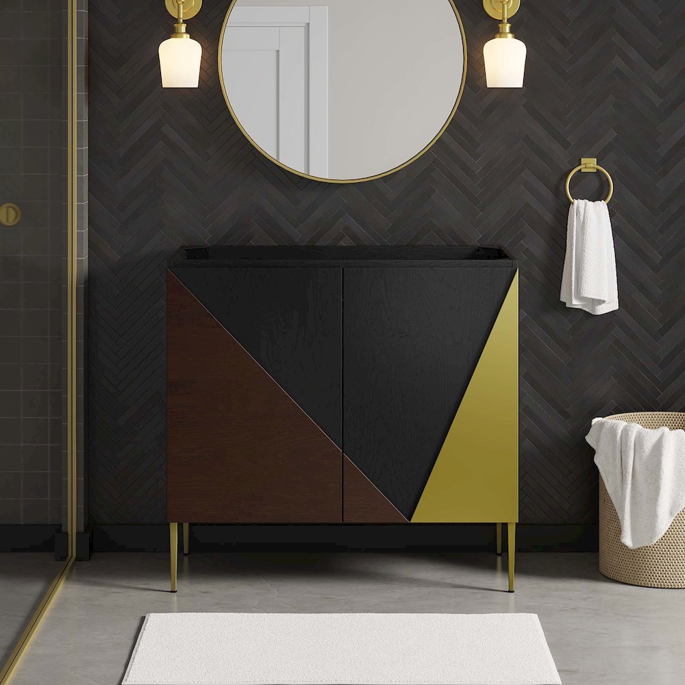 Alchemist 36" Bathroom Vanity Cabinet (Sink Basin Not Included). Picture 9