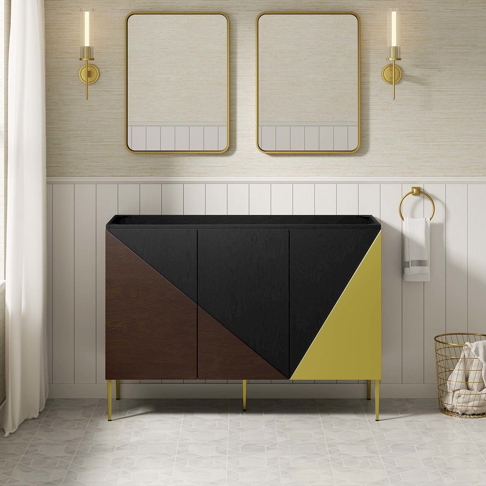 Alchemist 48" Bathroom Vanity Cabinet (Sink Basin Not Included). Picture 9