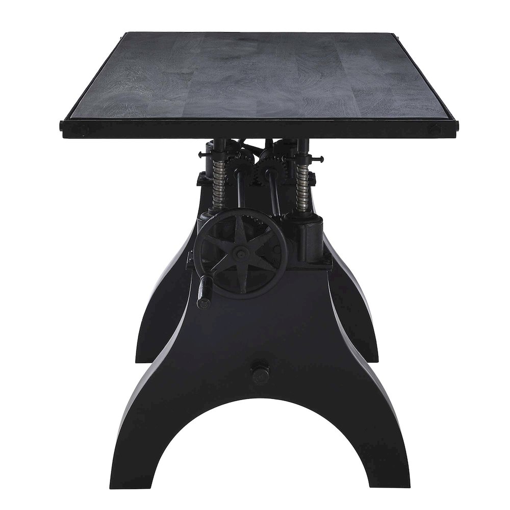 Genuine 60" Crank Adjustable Height Dining Table and Computer Desk. Picture 6