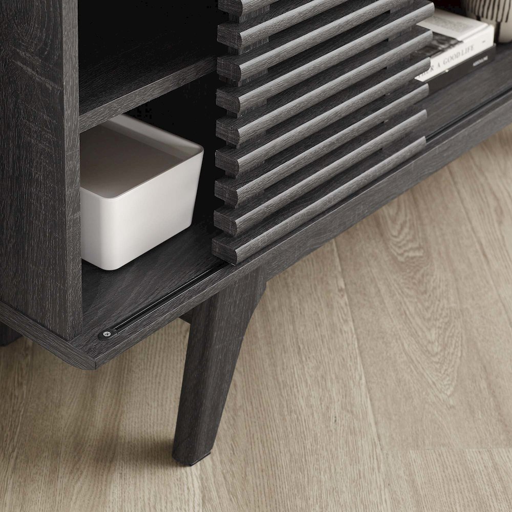 Render 46" Corner TV Stand. Picture 9