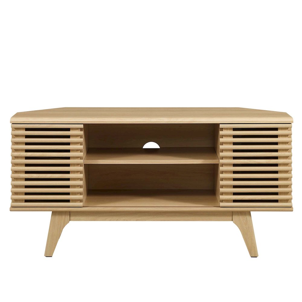 Render 46" Corner TV Stand. Picture 4