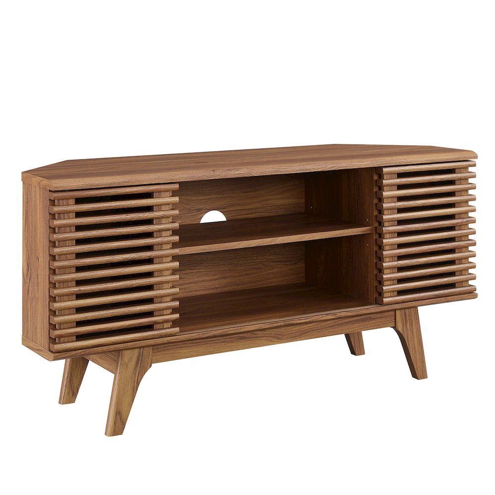 Render 46" Corner TV Stand. Picture 1