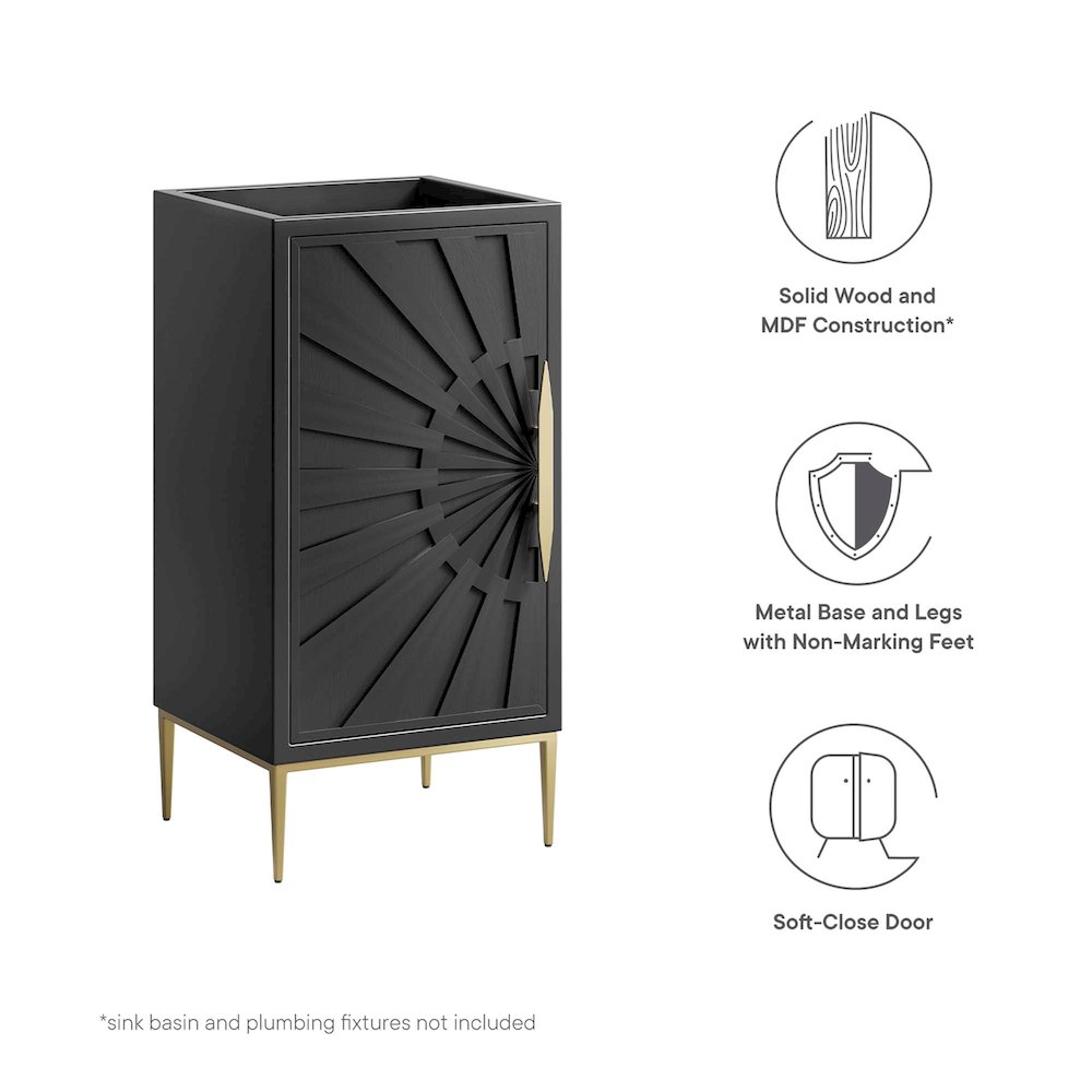 Awaken 18" Bathroom Vanity Cabinet. Picture 2