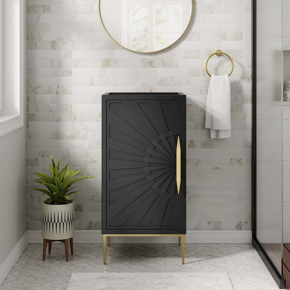 Awaken 18" Bathroom Vanity Cabinet. Picture 9