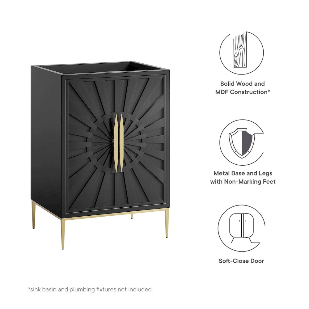 Awaken 24" Bathroom Vanity Cabinet. Picture 2
