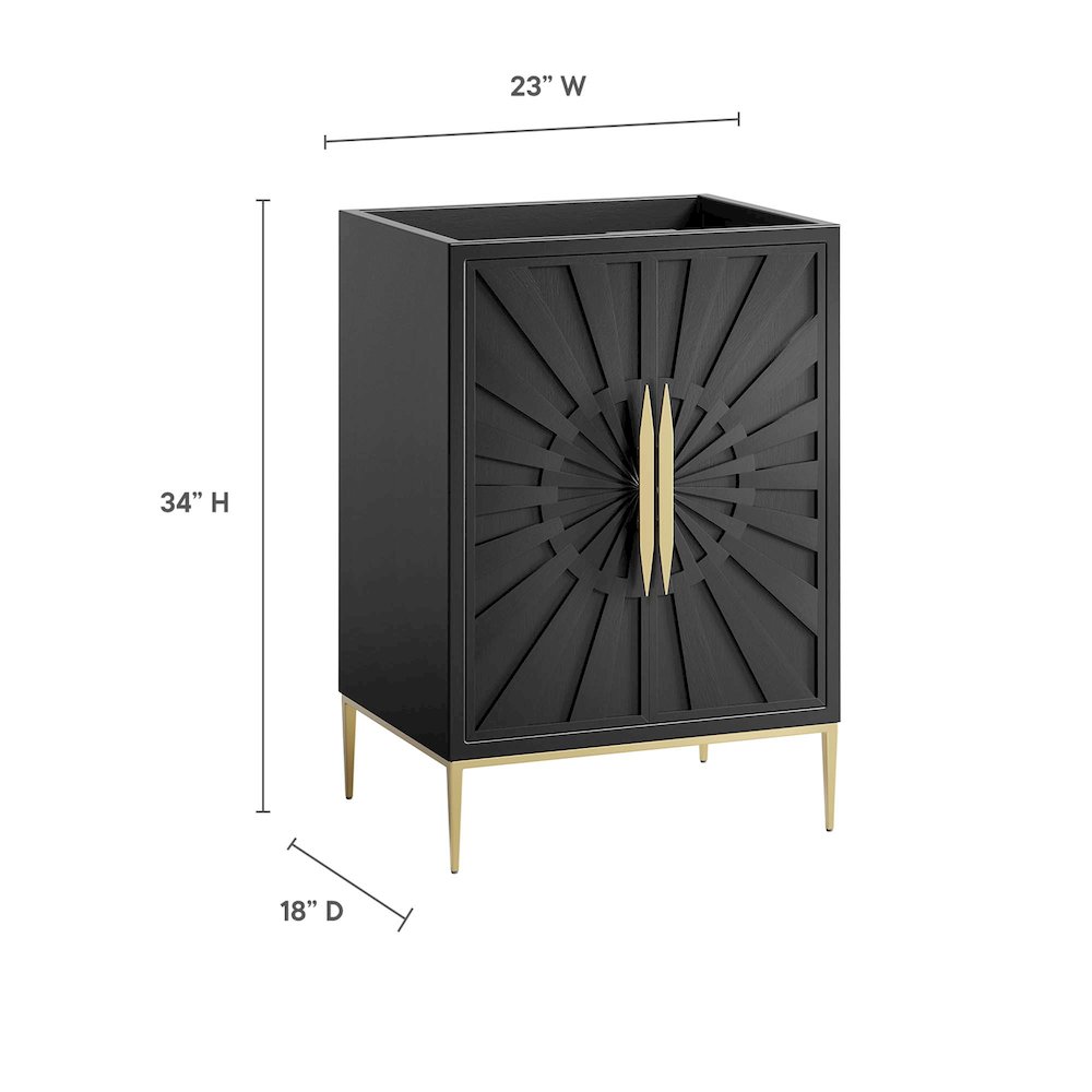 Awaken 24" Bathroom Vanity Cabinet. Picture 3