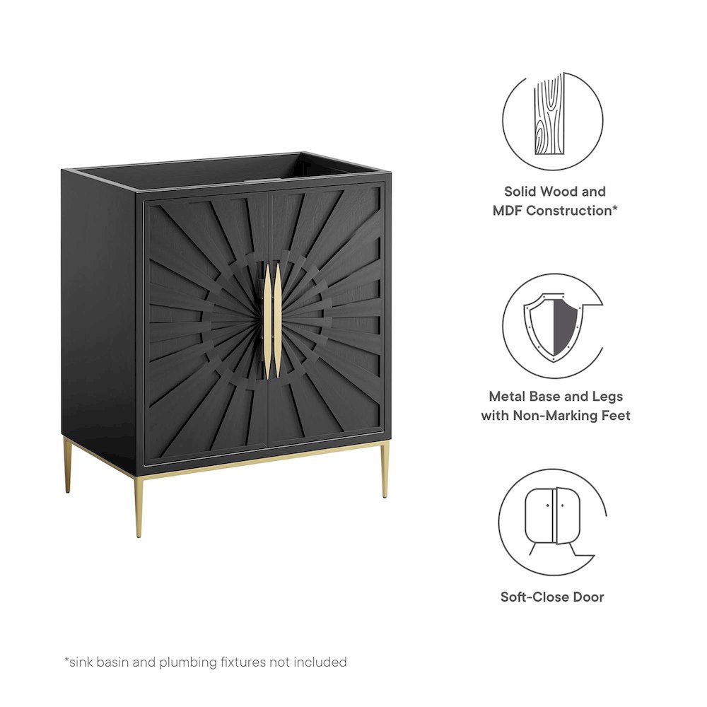 Awaken 30" Bathroom Vanity Cabinet. Picture 2