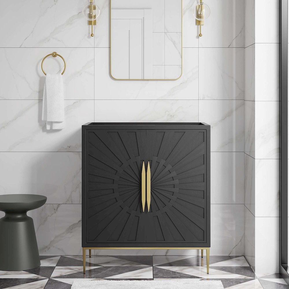Awaken 30" Bathroom Vanity Cabinet. Picture 9