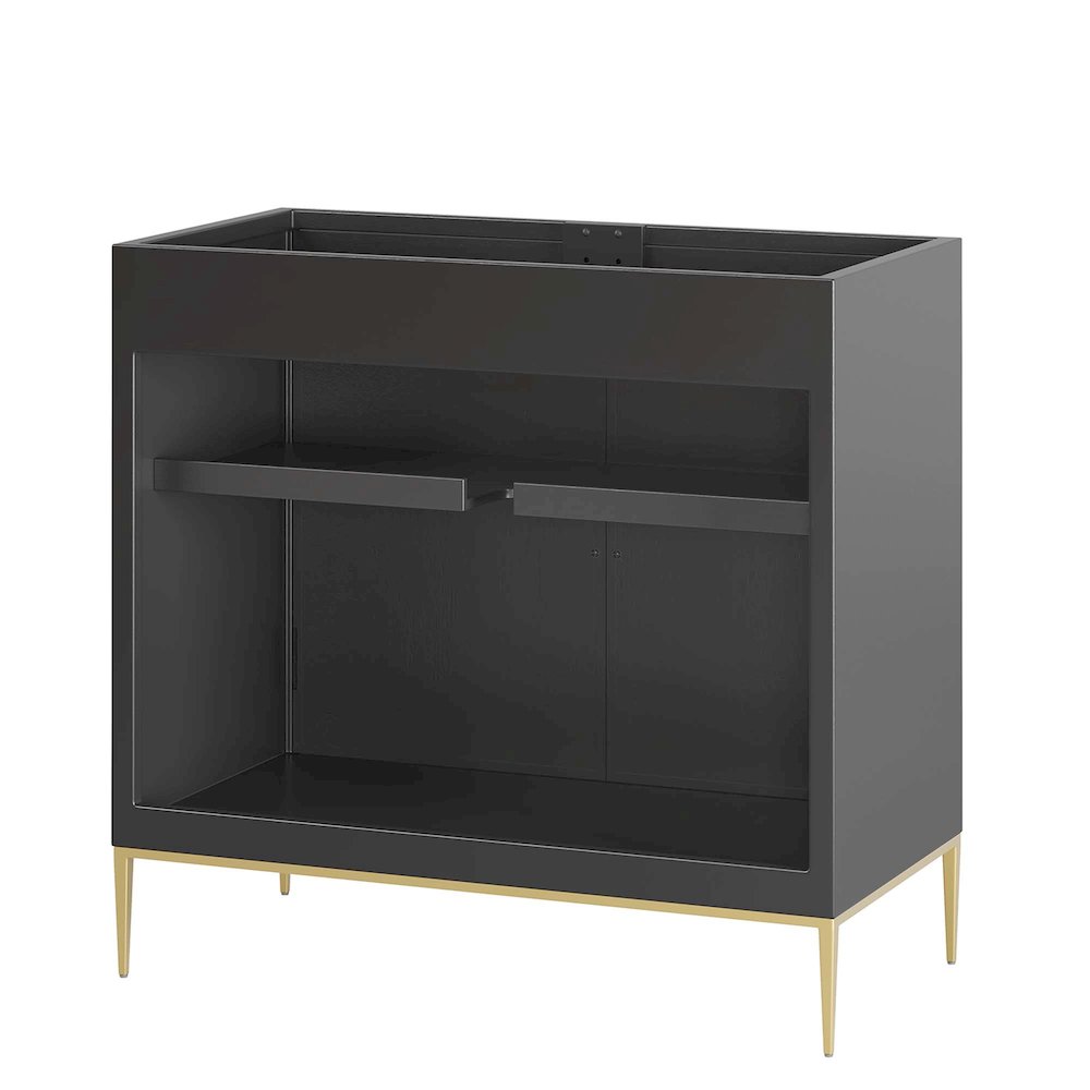 Awaken 36" Bathroom Vanity Cabinet. Picture 5
