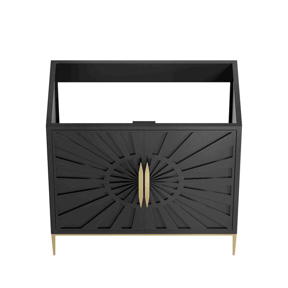 Awaken 36" Bathroom Vanity Cabinet. Picture 6