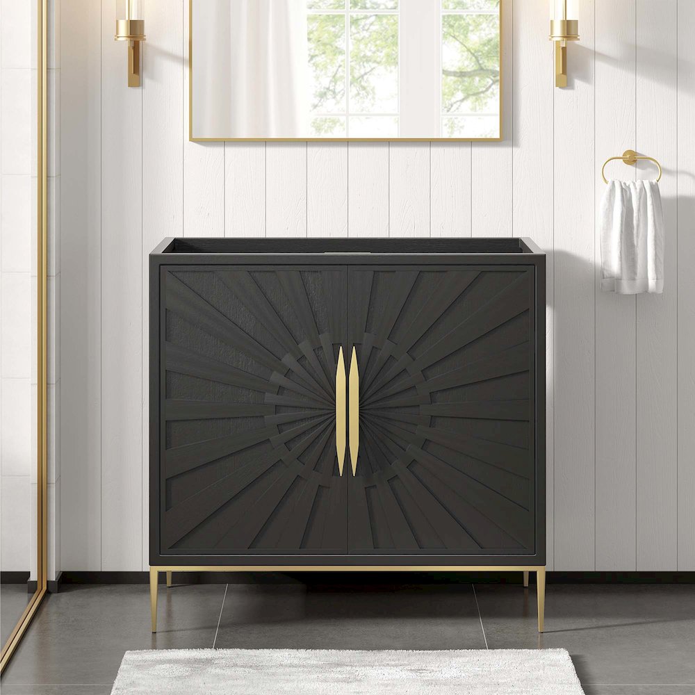 Awaken 36" Bathroom Vanity Cabinet. Picture 9
