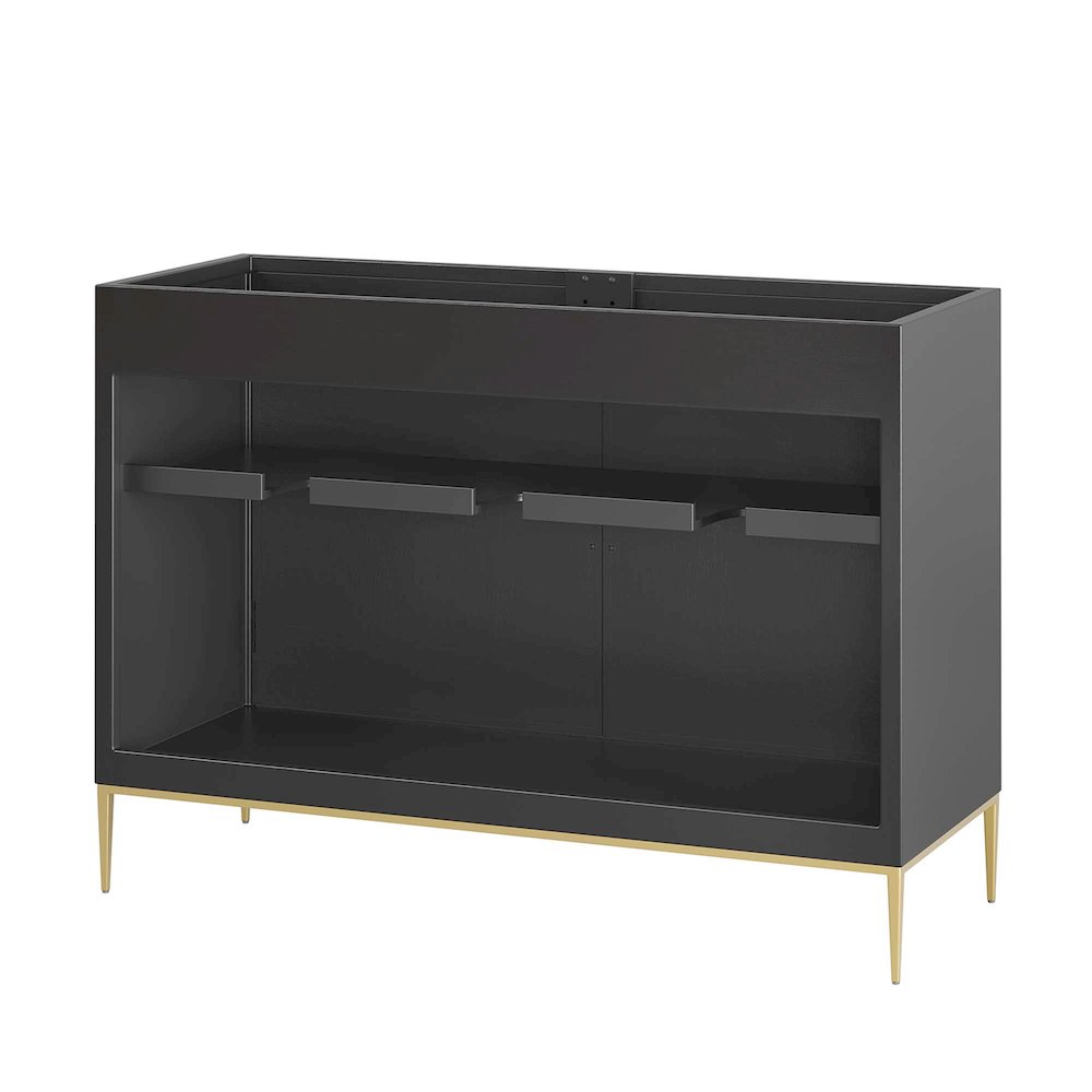 48" Double or Single Sink (Not Included) Bathroom Vanity Cabinet. Picture 5