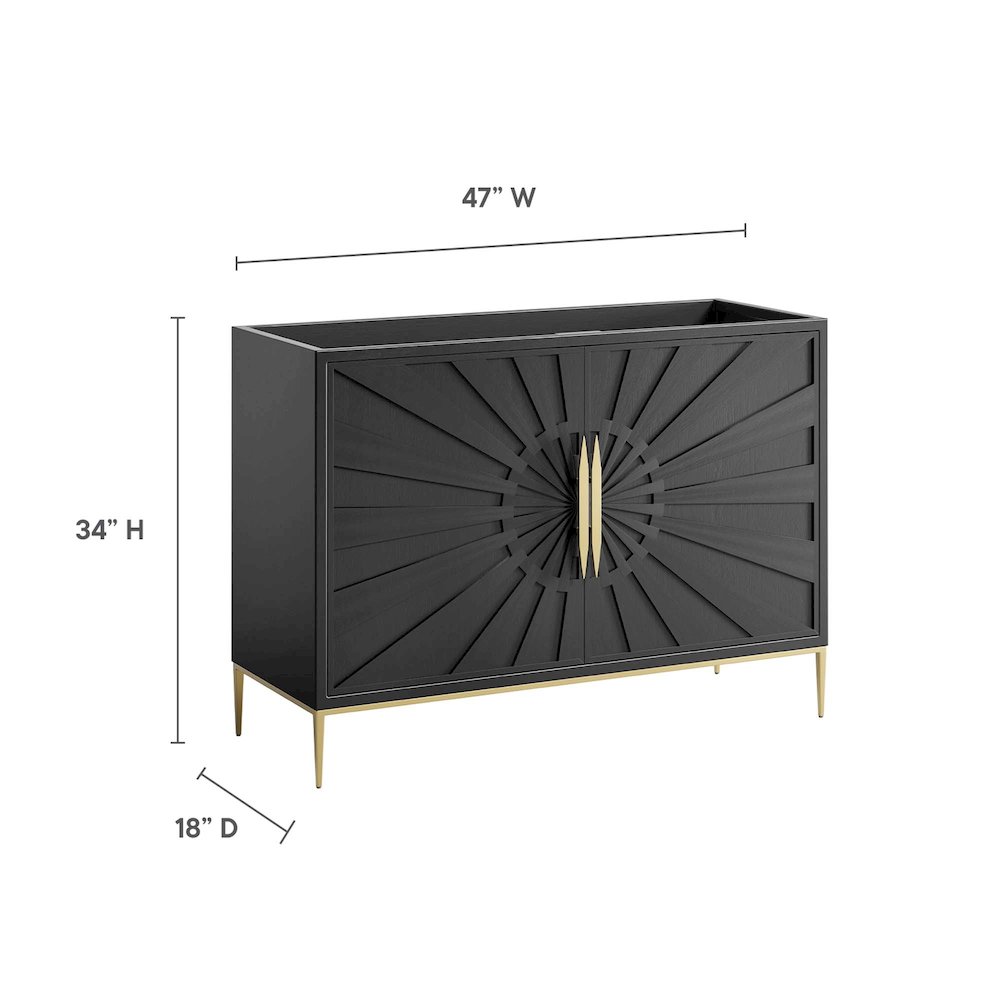48" Double or Single Sink (Not Included) Bathroom Vanity Cabinet. Picture 3