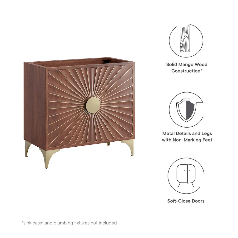 Daylight 36" Bathroom Vanity Cabinet. Picture 2