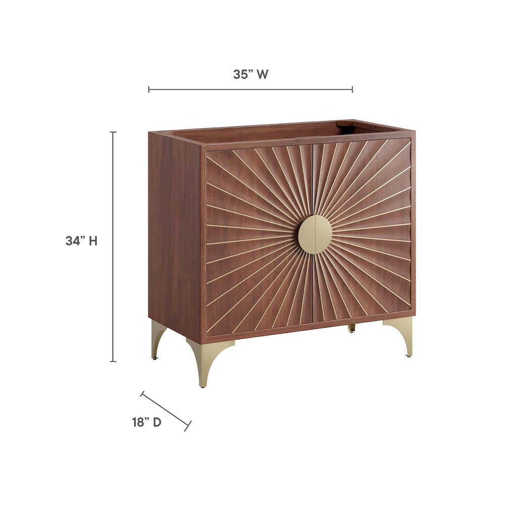 Daylight 36" Bathroom Vanity Cabinet. Picture 3