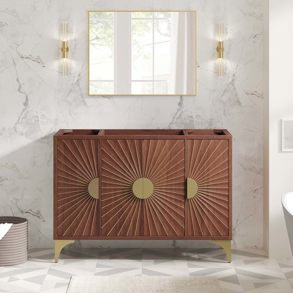 Daylight 48" Single Sink Compatible (Not Included) Bathroom Vanity Cabinet. Picture 9