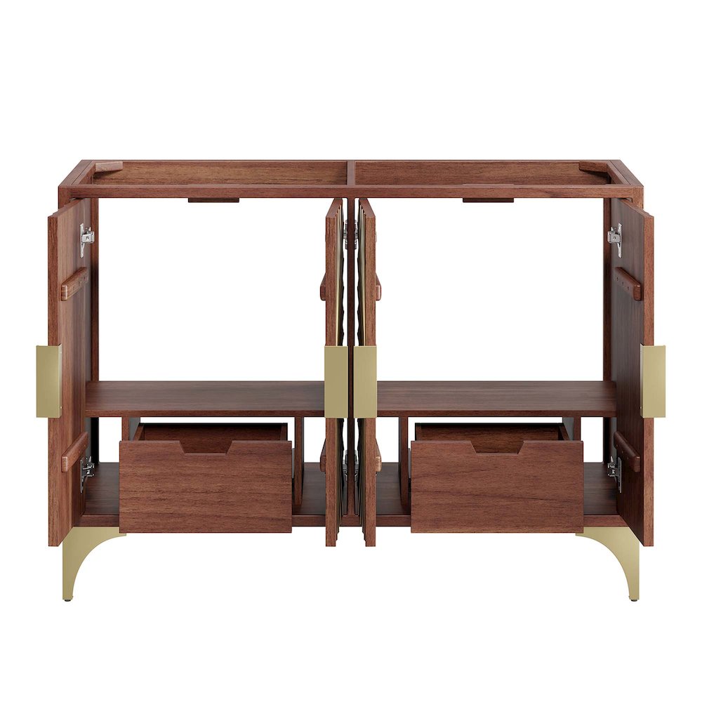 Daylight 48" Double Sink Compatible (Not Included) Bathroom Vanity Cabinet. Picture 6