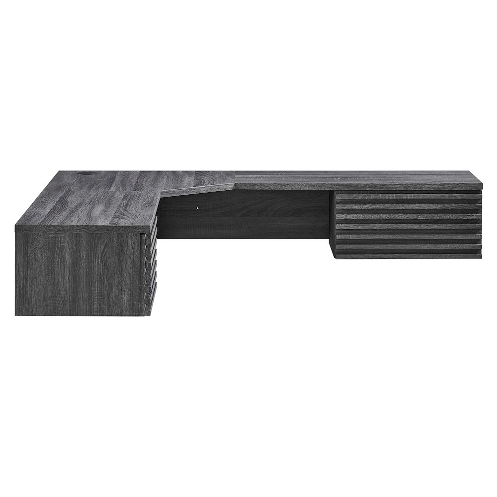 Render Wall Mount Corner Office Desk. Picture 4