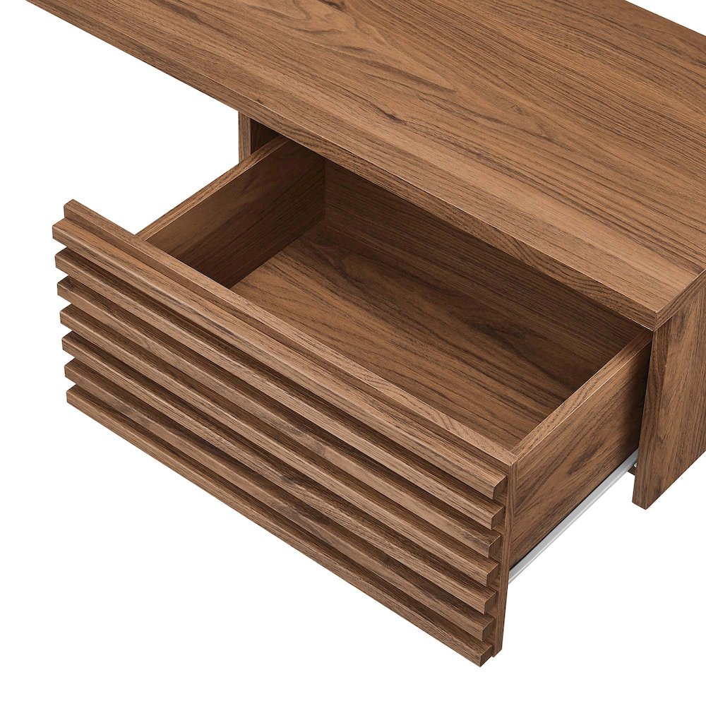 Render Wall Mount Corner Office Desk. Picture 7