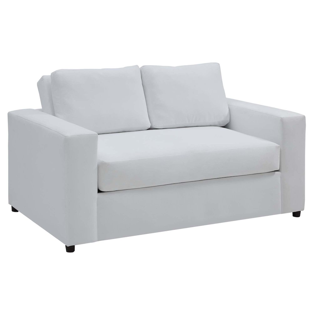 Avendale Velvet Loveseat. Picture 1