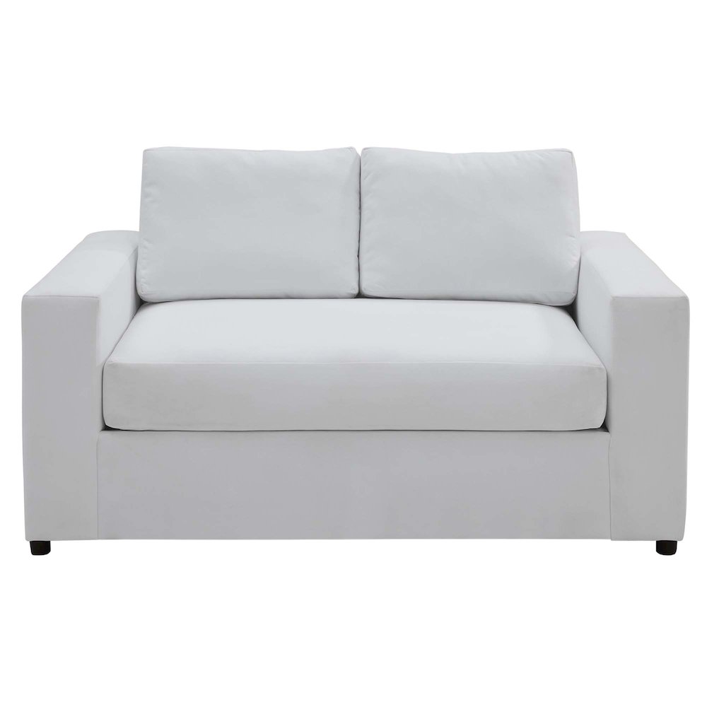Avendale Velvet Loveseat. Picture 5