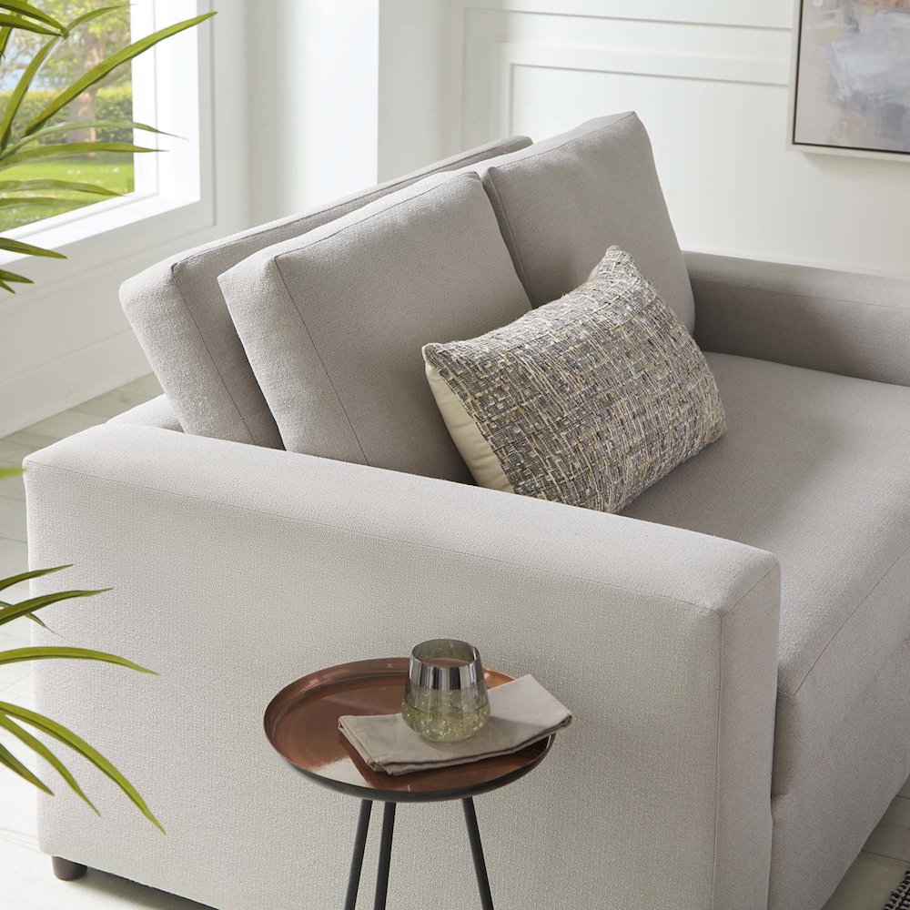 Avendale Linen Blend Loveseat. Picture 8