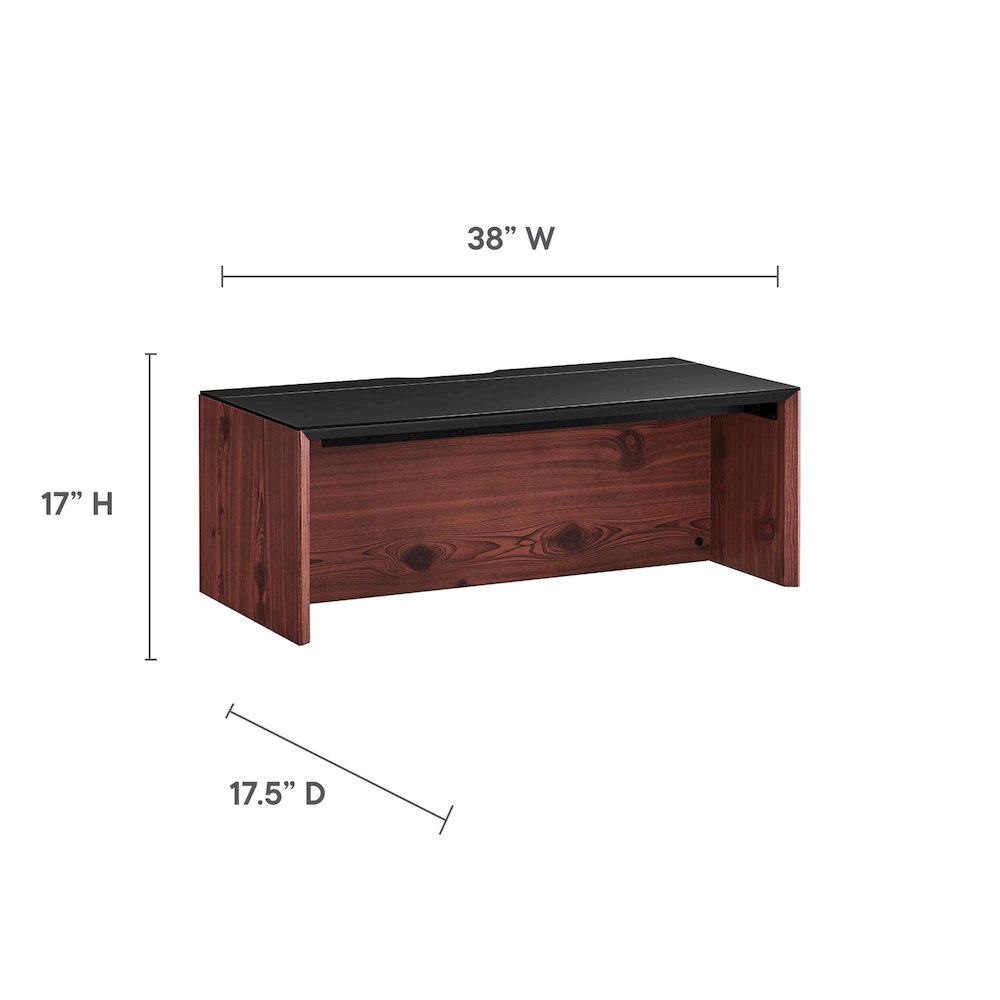 Kinetic 38" Wall-Mount Office Desk. Picture 3