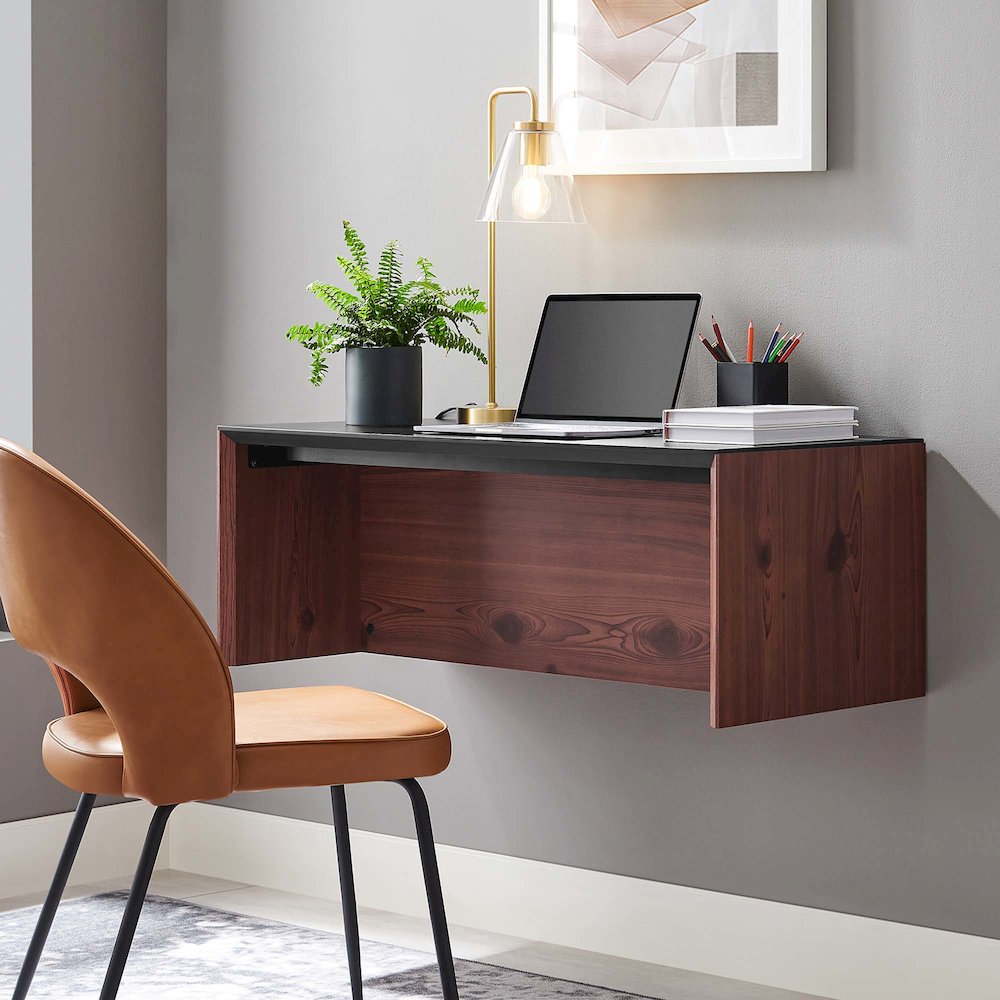 Kinetic 38" Wall-Mount Office Desk. Picture 8