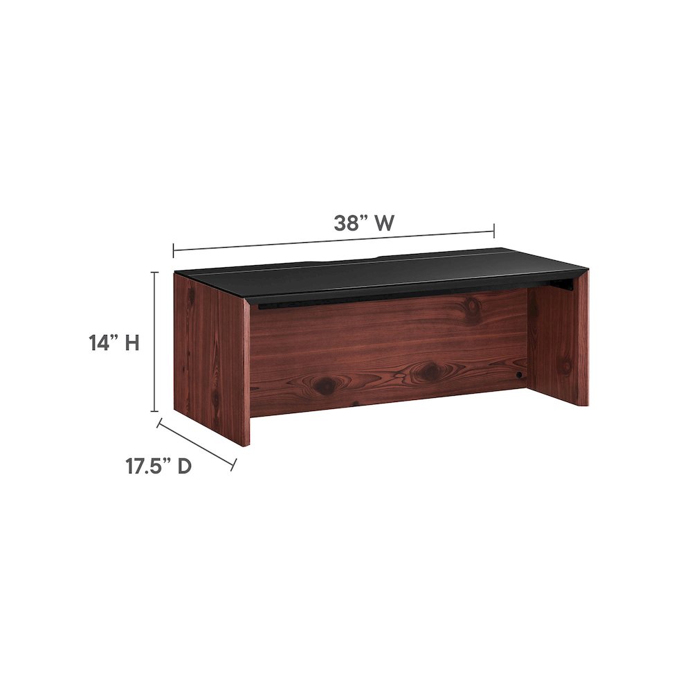 Kinetic 38" Wall-Mount Office Desk. Picture 4