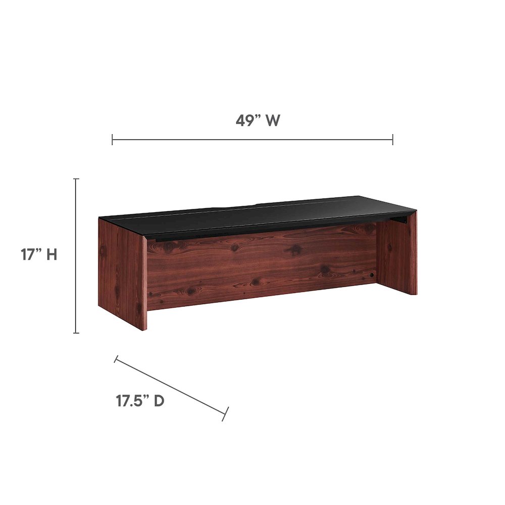 Kinetic 49" Wall-Mount Office Desk. Picture 3