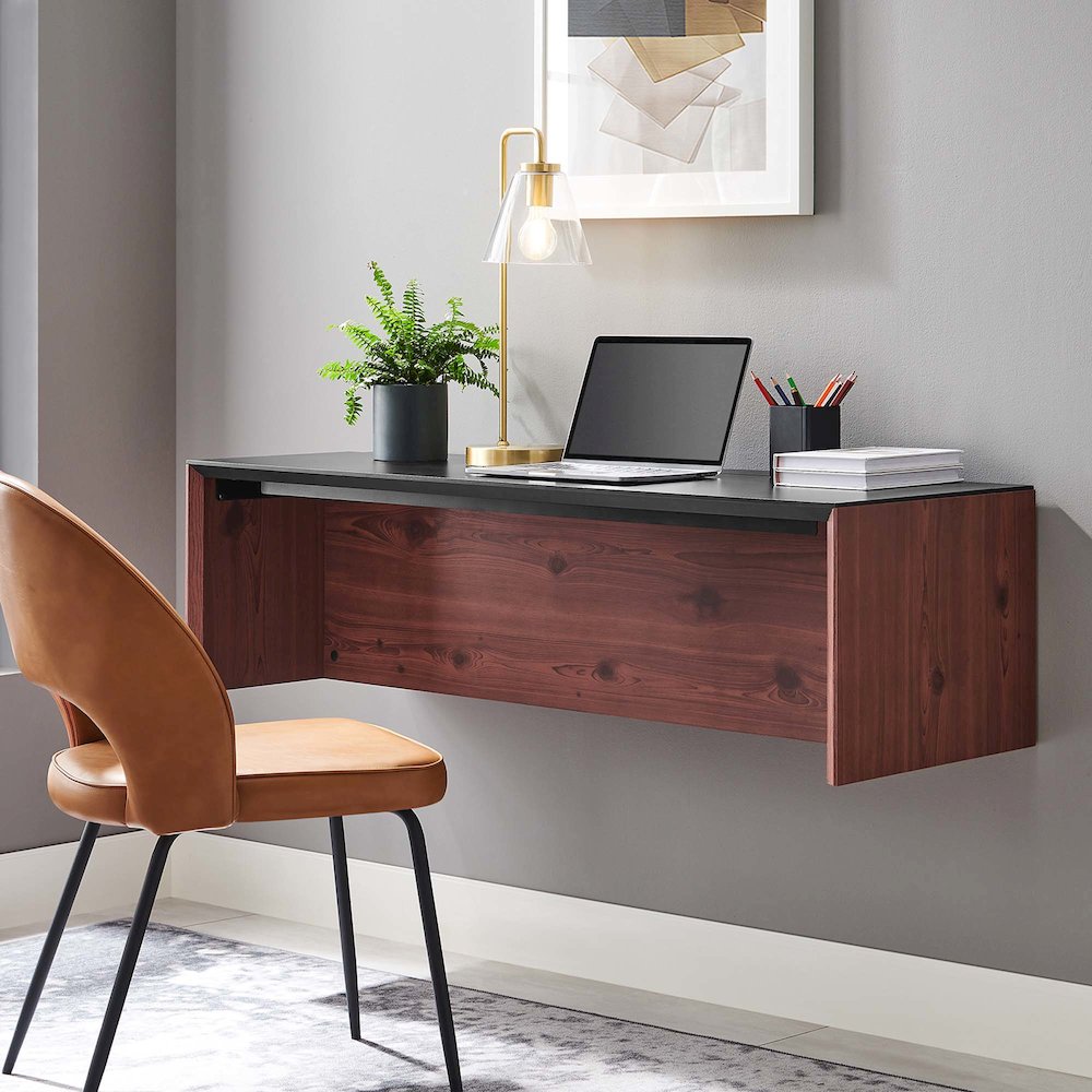 Kinetic 49" Wall-Mount Office Desk. Picture 7