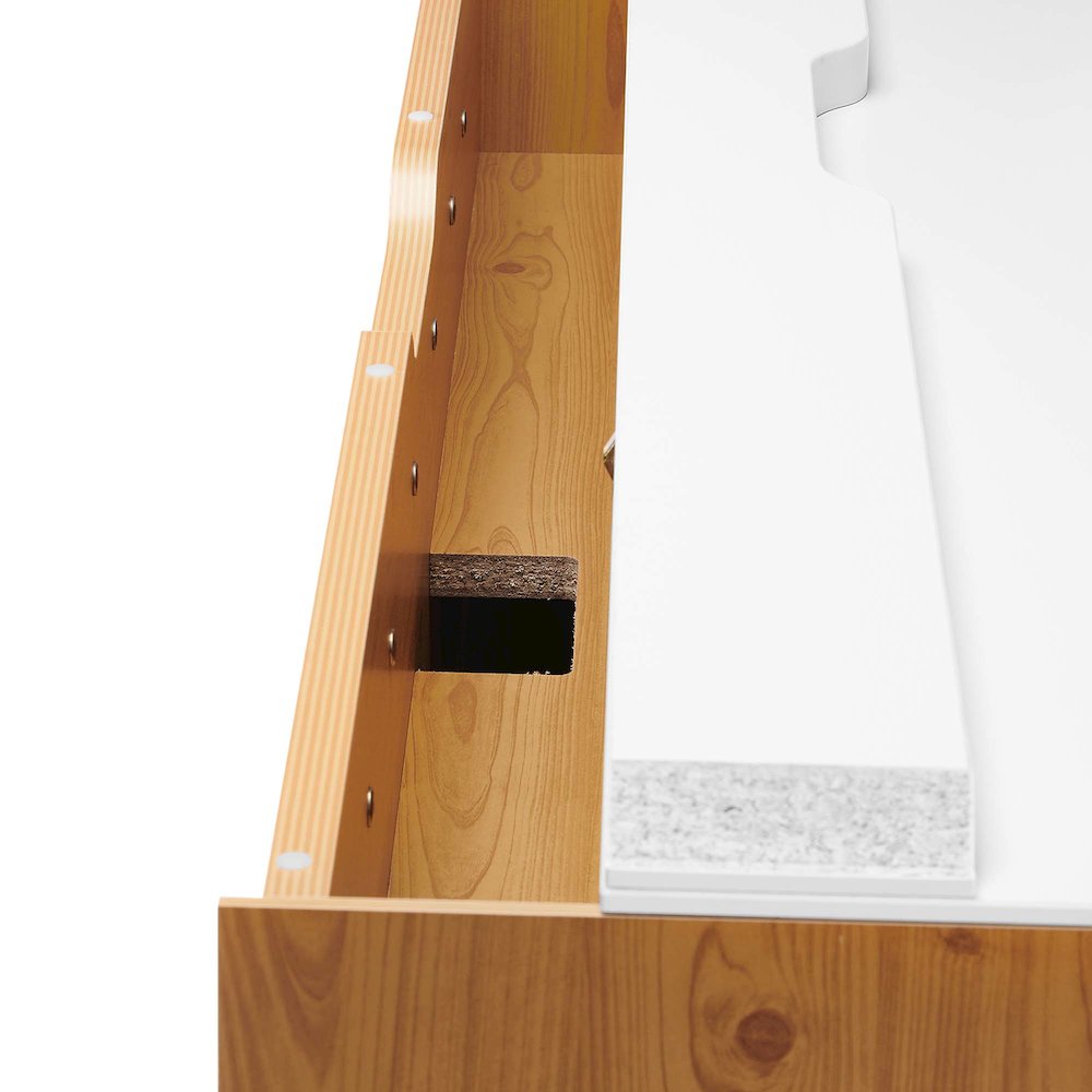 Kinetic 49" Wall-Mount Office Desk. Picture 6