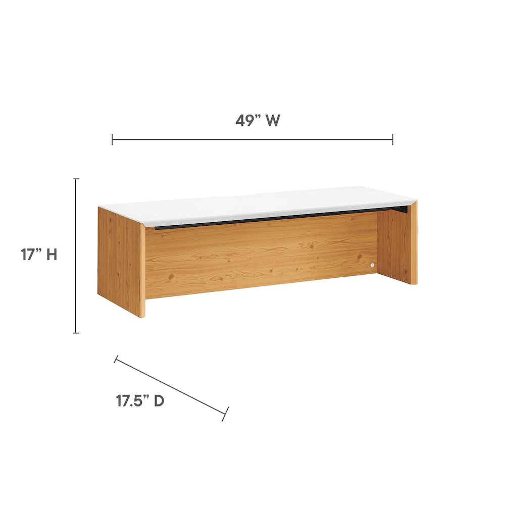 Kinetic 49" Wall-Mount Office Desk. Picture 3