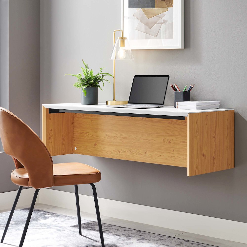 Kinetic 49" Wall-Mount Office Desk. Picture 7