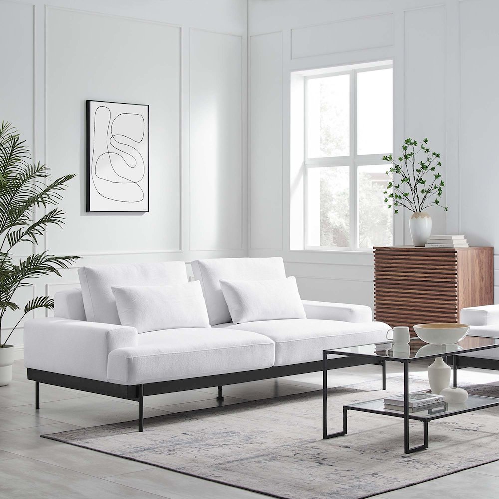 Proximity Upholstered Fabric Sofa. Picture 8