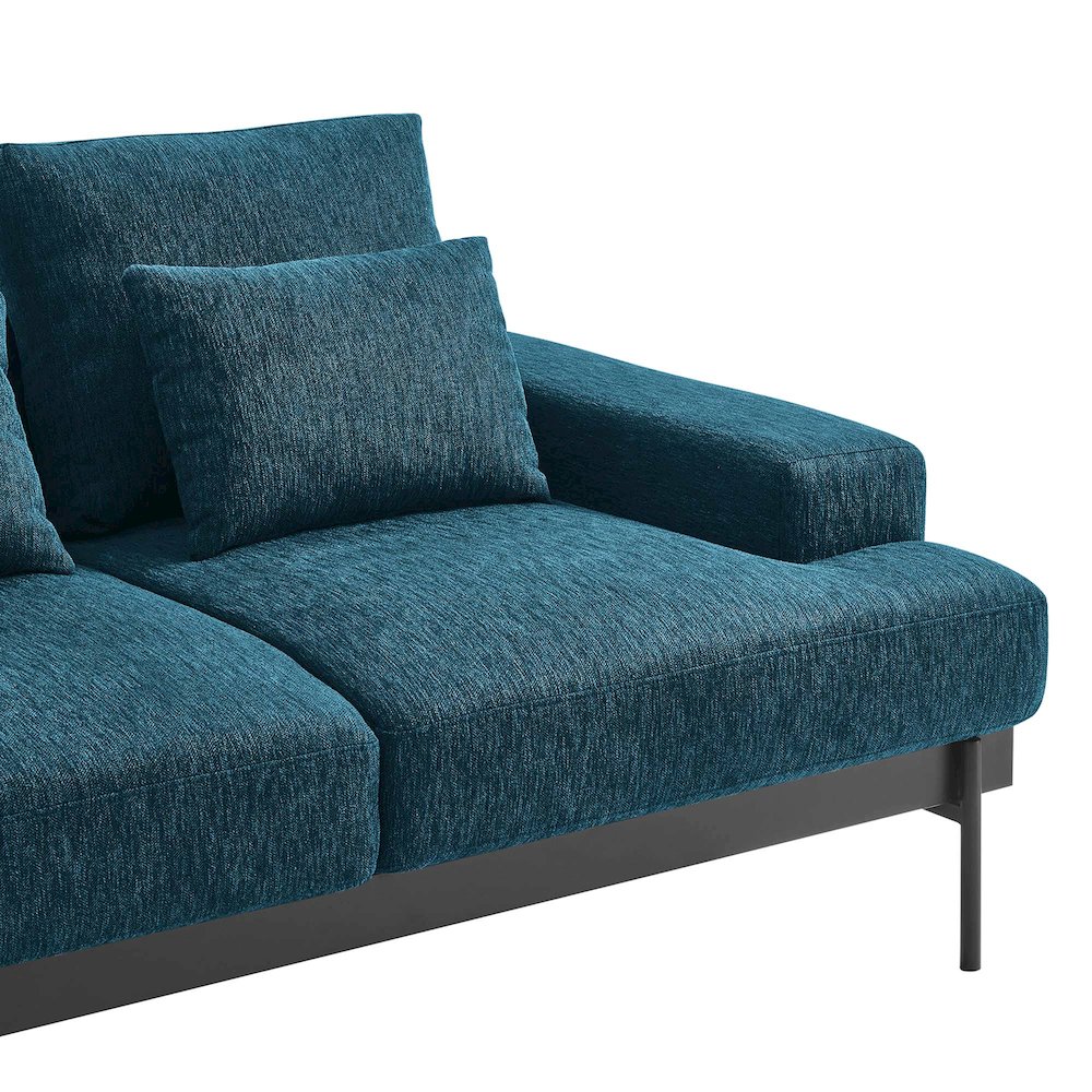 Proximity Upholstered Fabric Loveseat. Picture 6