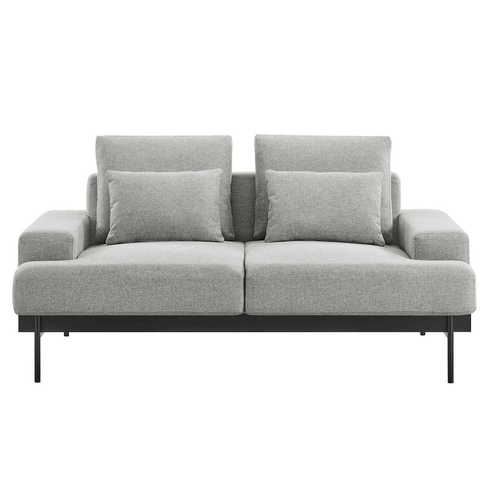 Proximity Upholstered Fabric Loveseat. Picture 5