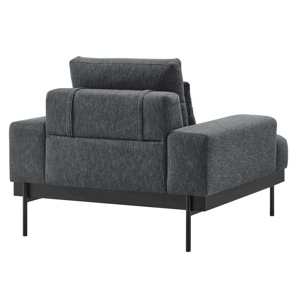 Proximity Upholstered Fabric Armchair. Picture 4