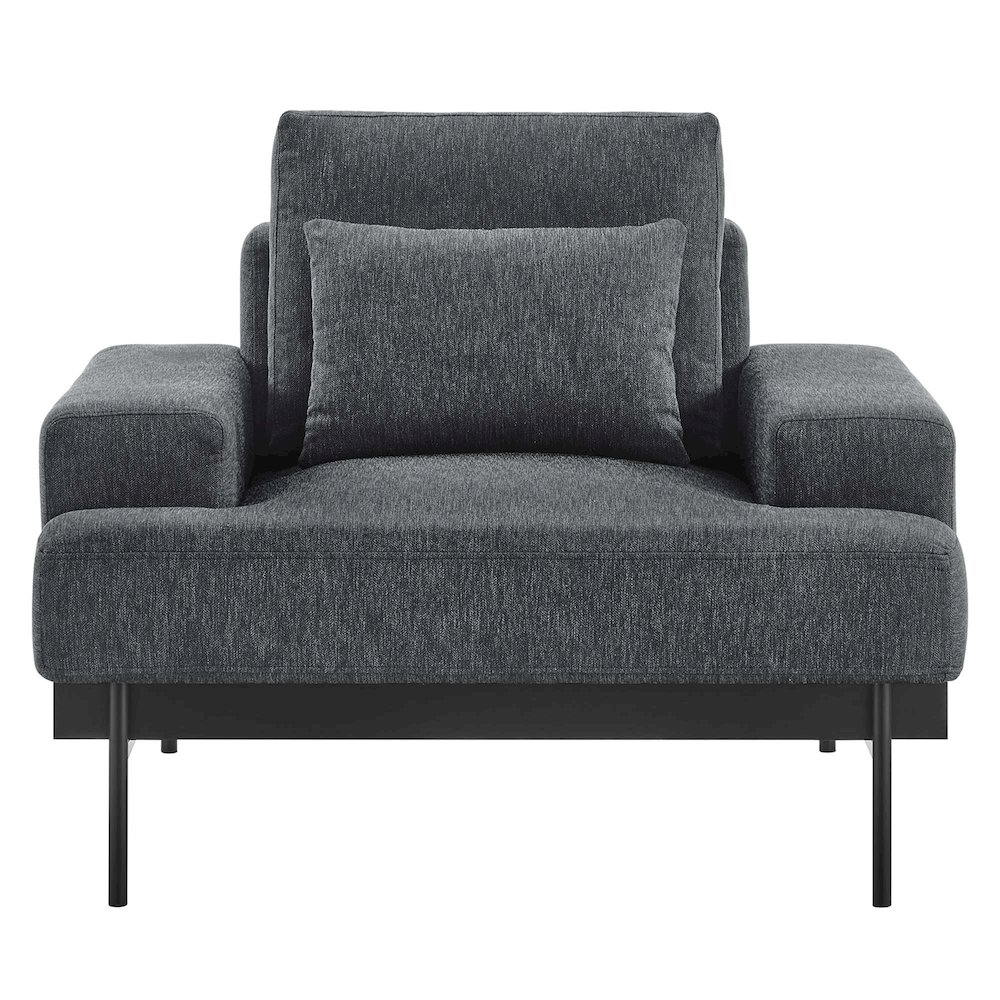 Proximity Upholstered Fabric Armchair. Picture 5