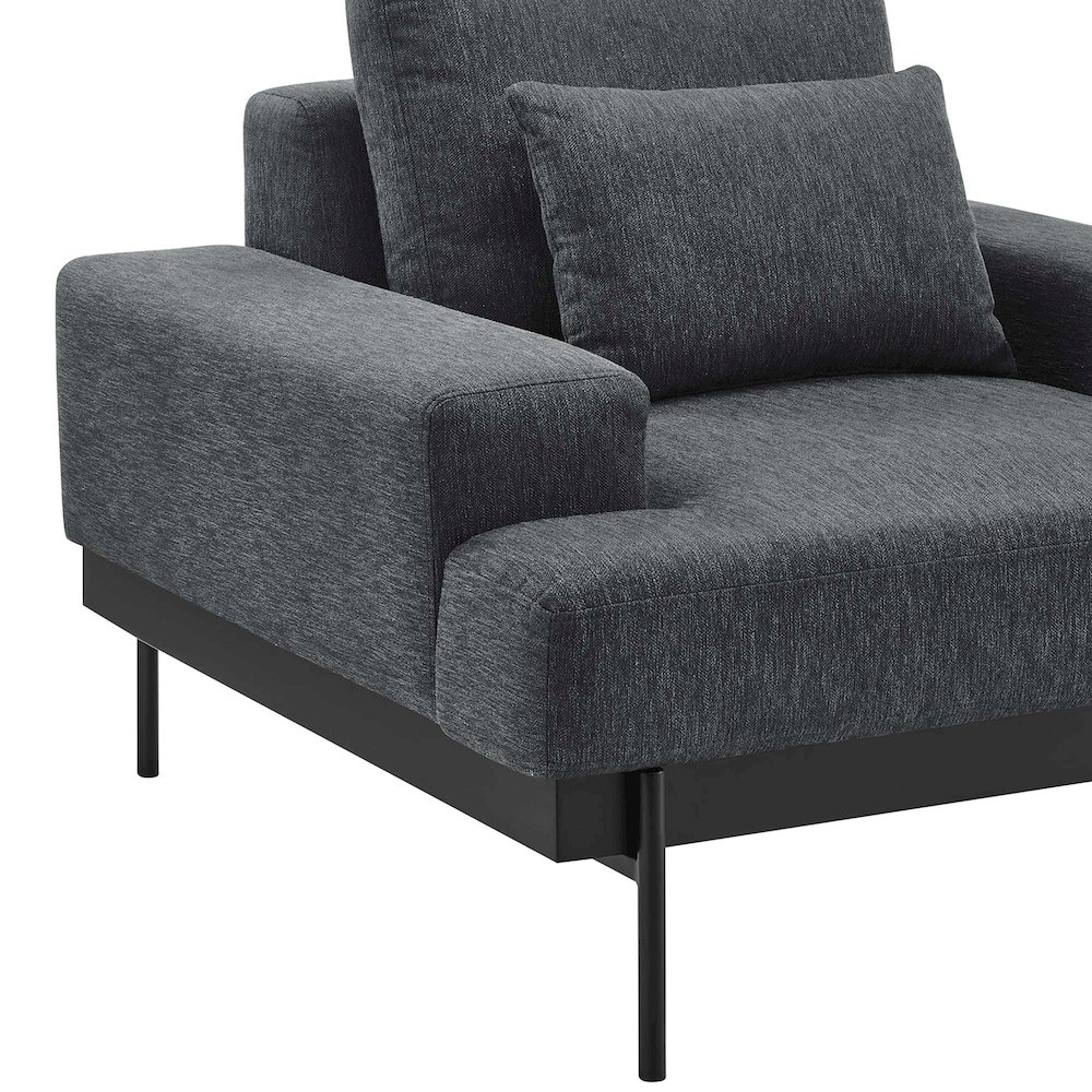 Proximity Upholstered Fabric Armchair. Picture 6