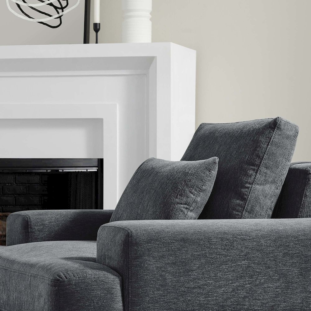 Proximity Upholstered Fabric Armchair. Picture 8