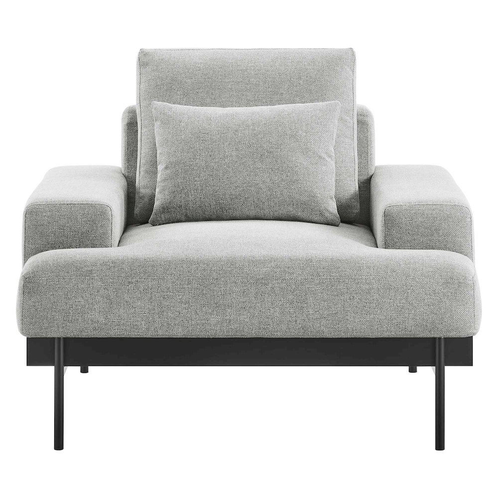 Proximity Upholstered Fabric Armchair. Picture 5