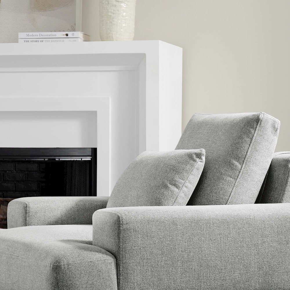 Proximity Upholstered Fabric Armchair. Picture 8
